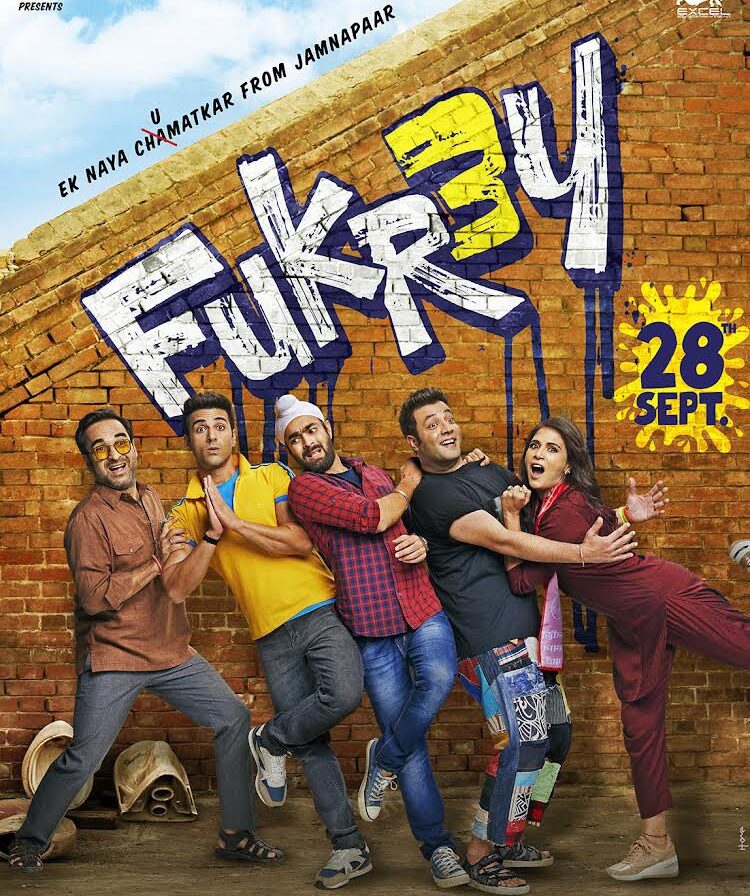fukrey 3 movie poster