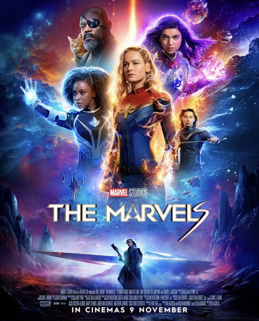 the marvels movie poster