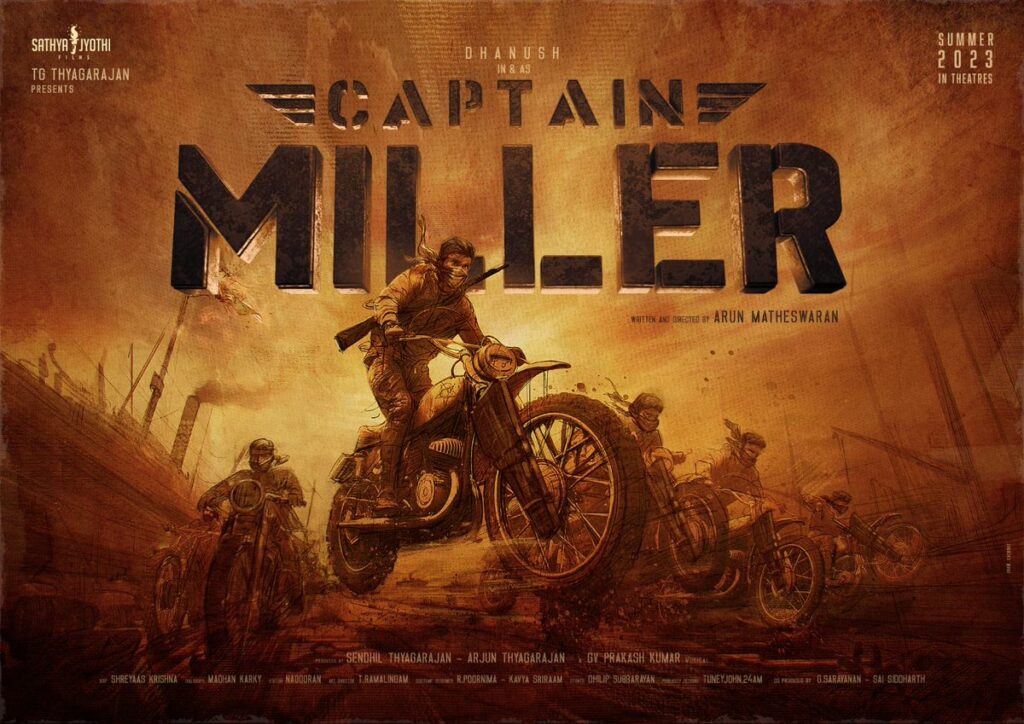captain miller movie poster