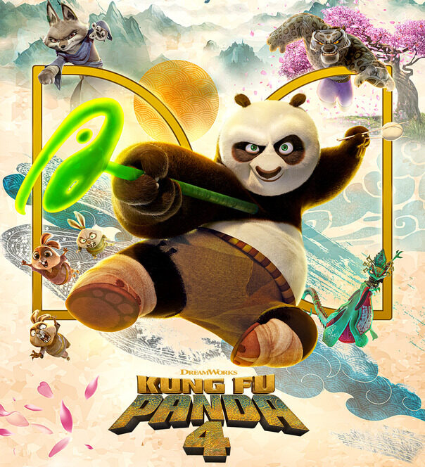 kung fu panda 4 movie poster