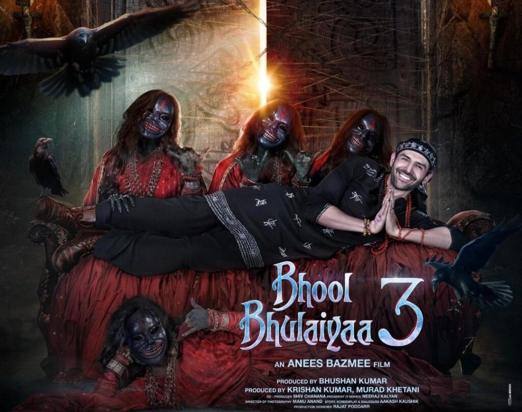 bhool bhulaiyaa 3 movie poster