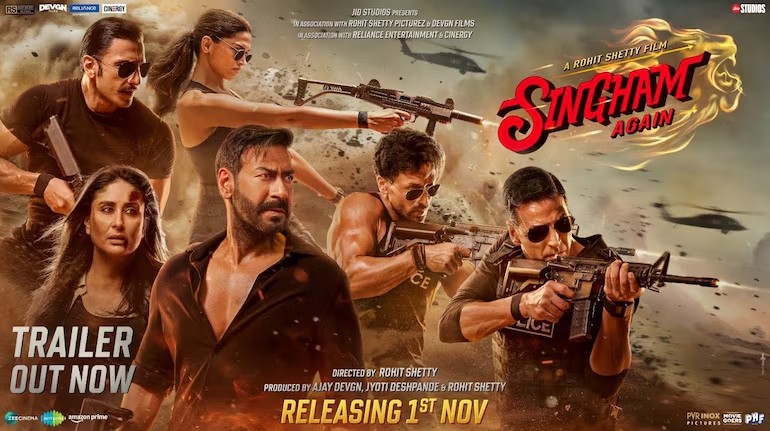 singham again movie poster