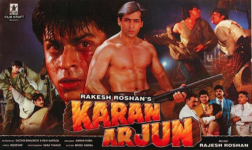 karan arjun movie poster