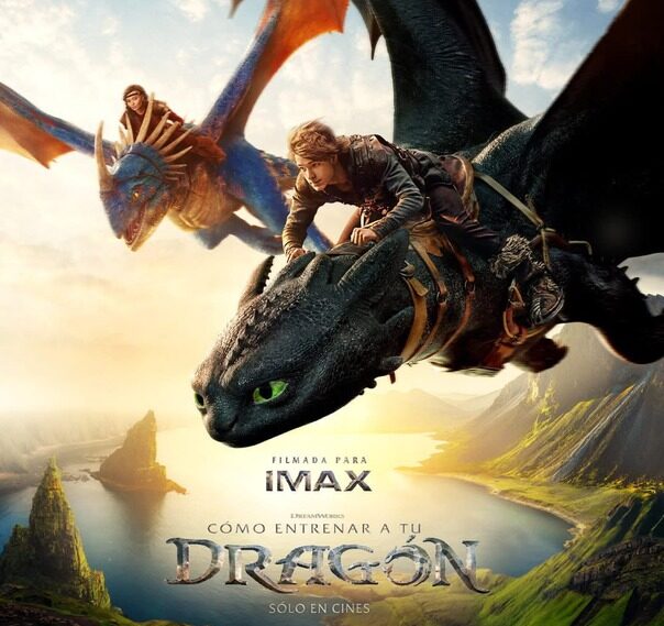 how to train your dragon poster