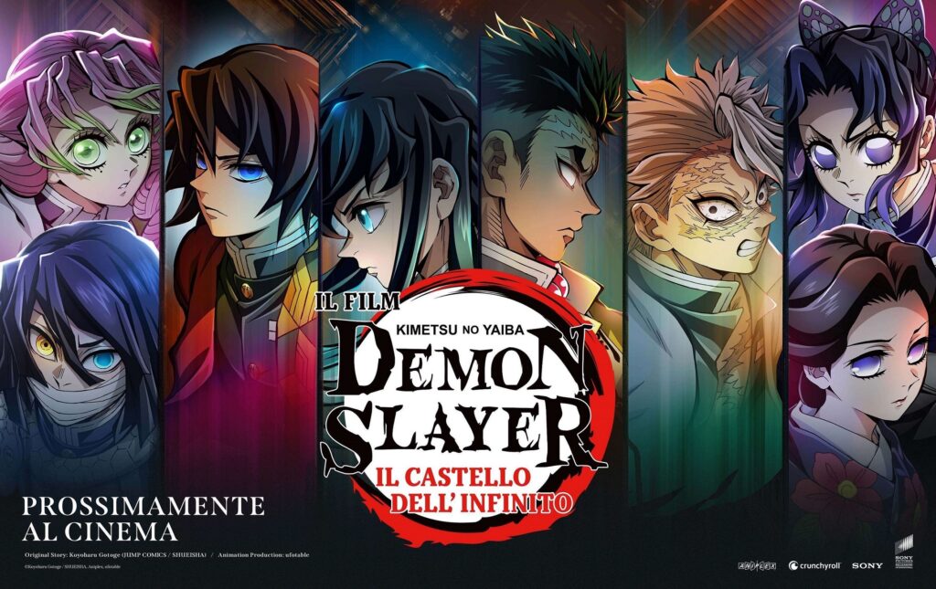 demon slayer movie poster